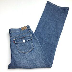 Levi's 512 Women's Jeans Boot Cut Perfectly Slimming Medium Wash size 10